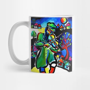 Fiddler and Tree Mug